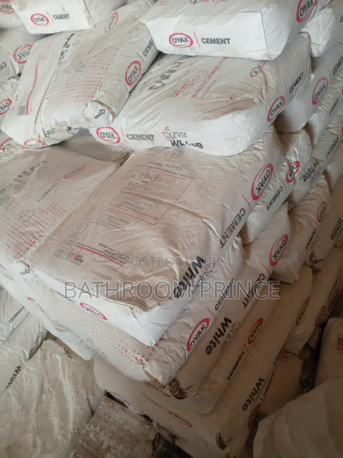 Original Oyak Super White Gum Cement
