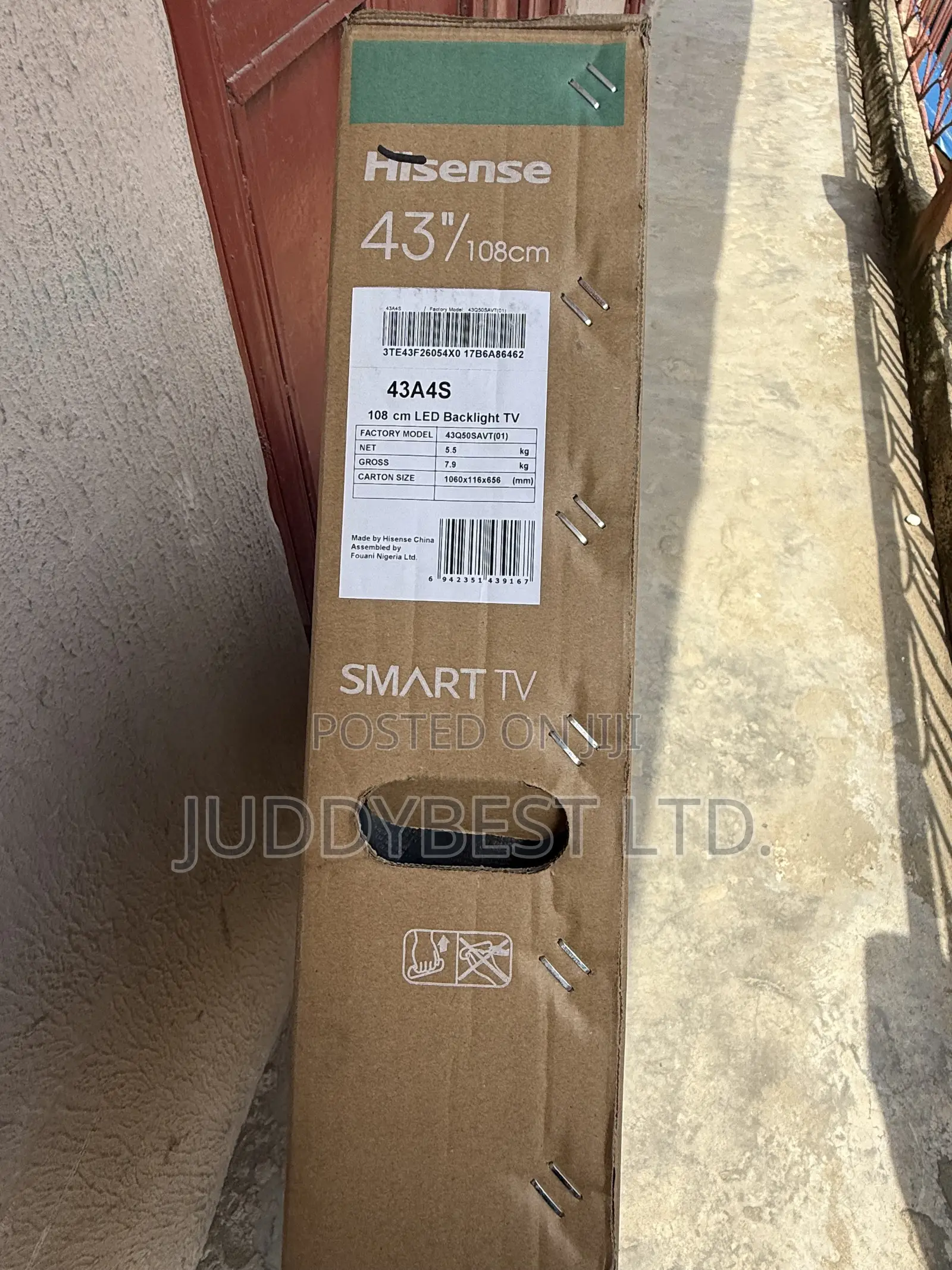Hisense TV 43a4s FHD Smart