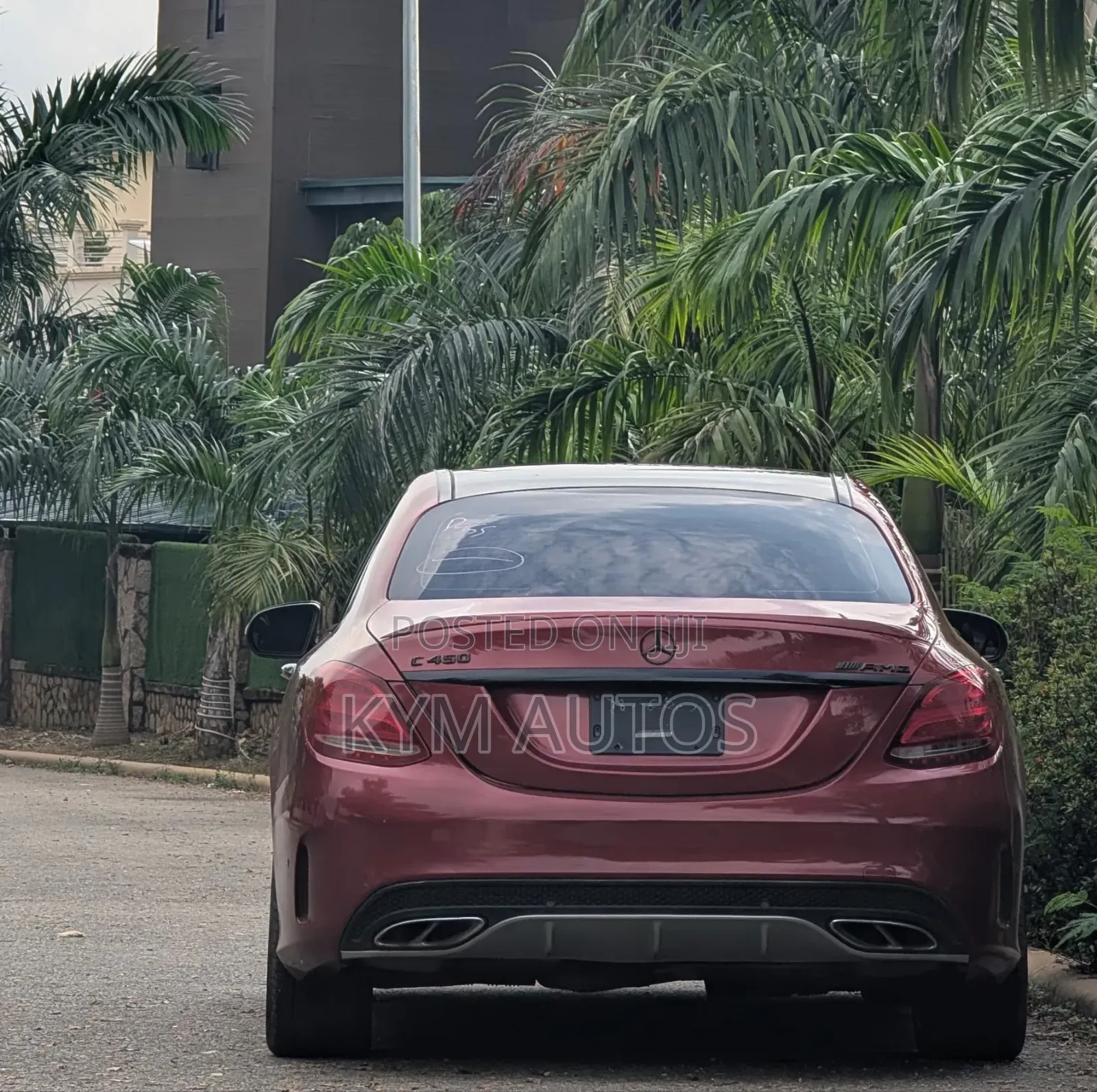 Mercedes-Benz C450 2016 Red