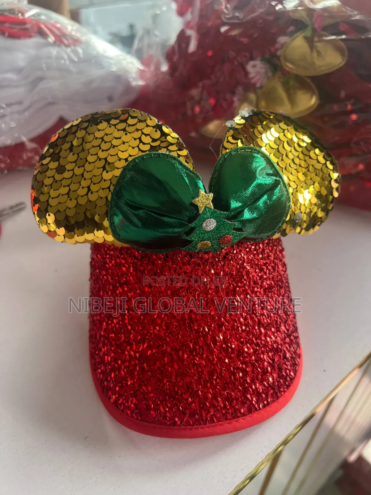 ChChristmas Face Cap