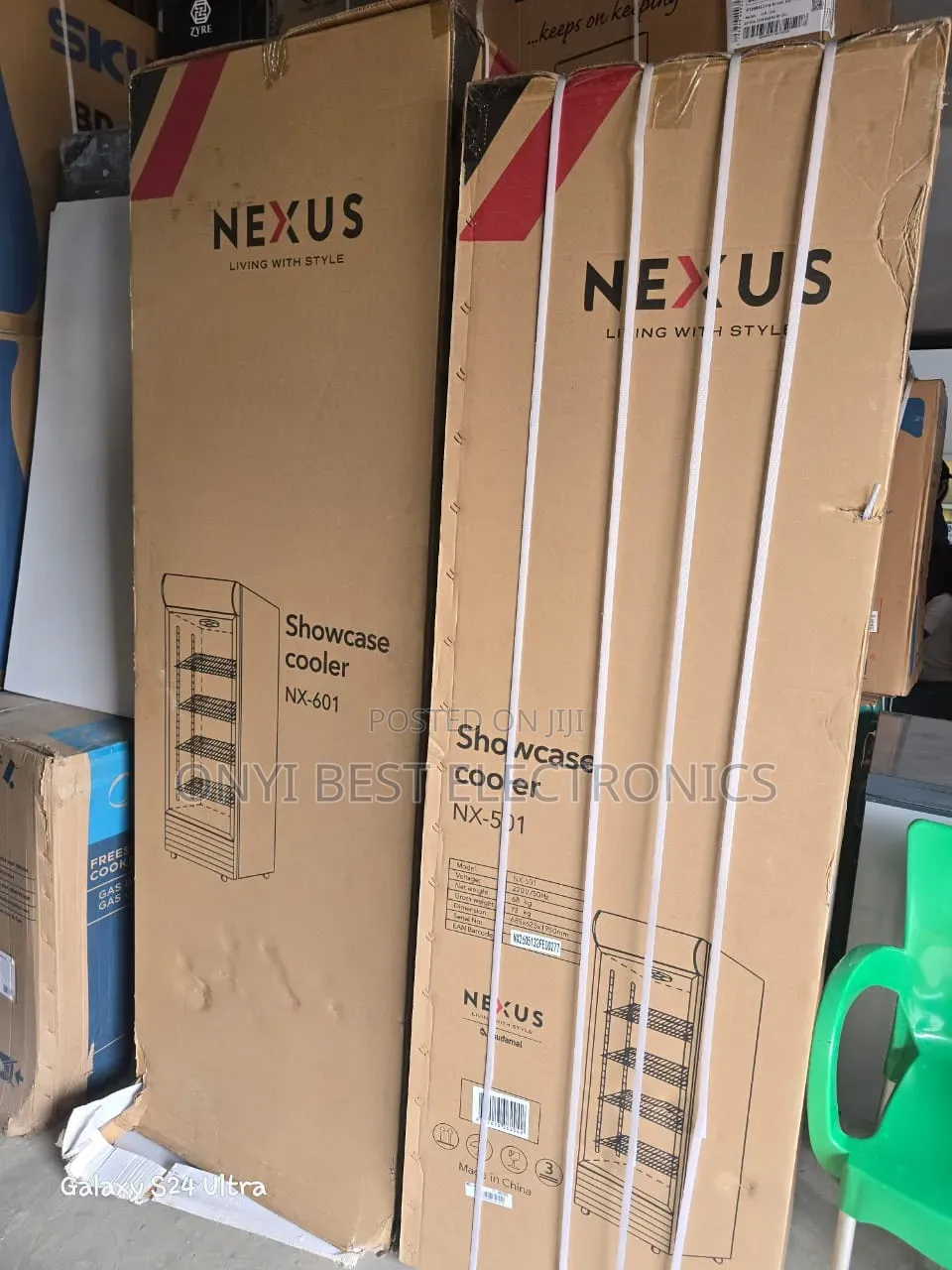 Nexus Upright Showcase Fridge | Nx-501
