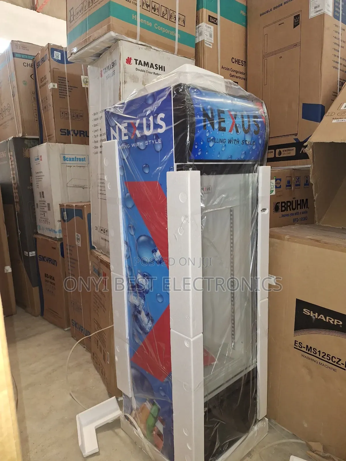 Nexus Upright Showcase Fridge | Nx-501
