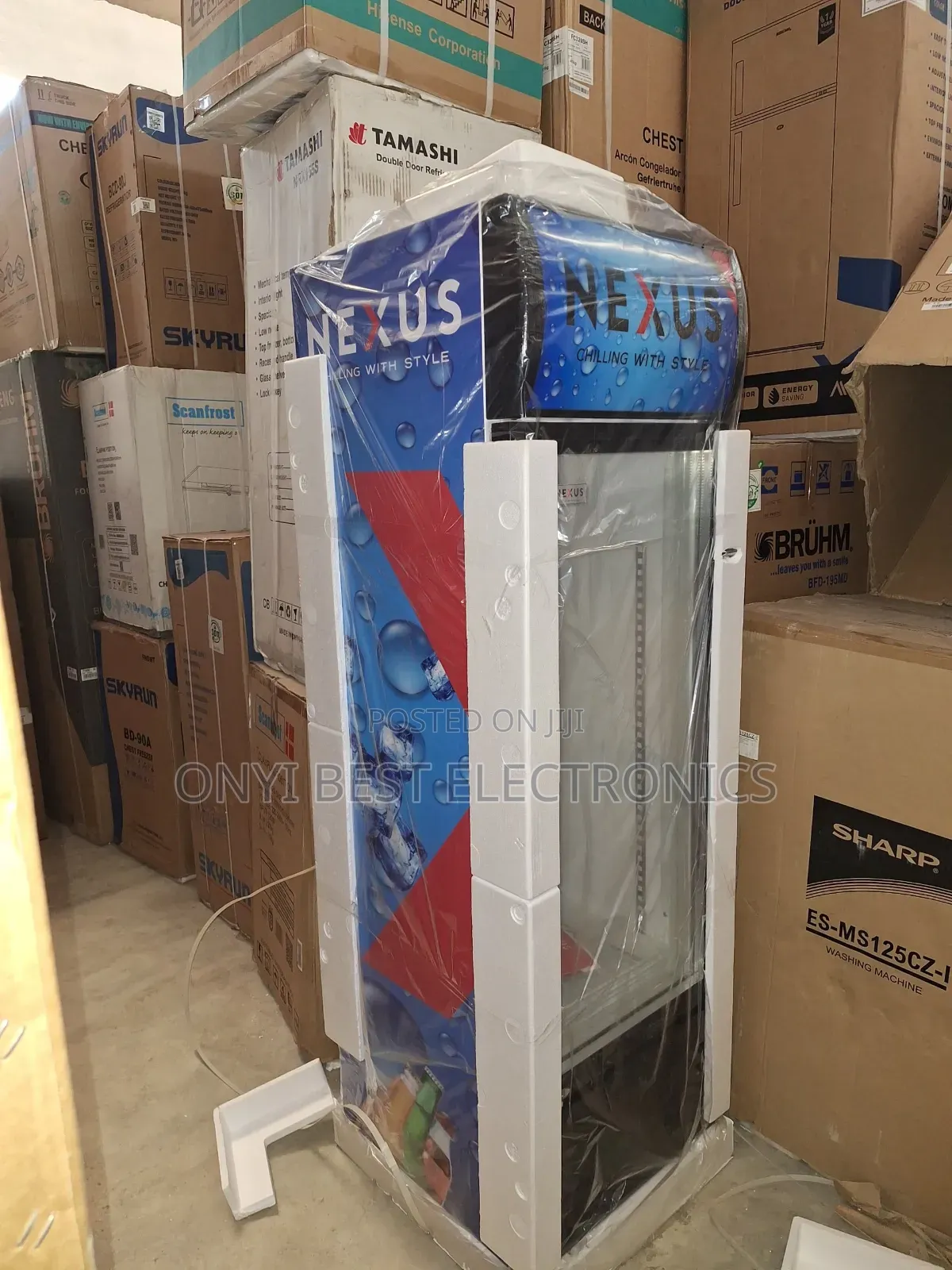 Nexus Upright Showcase Fridge | Nx-501