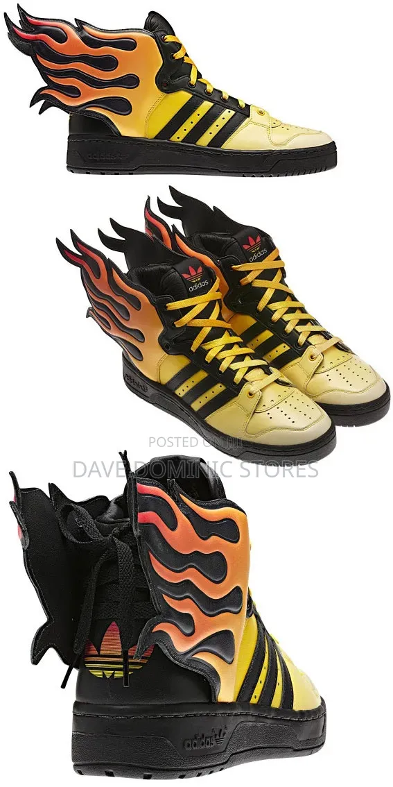 Adidas Originals by Jeremy Scott “Fire” (JS Wings 2.0 Flames )