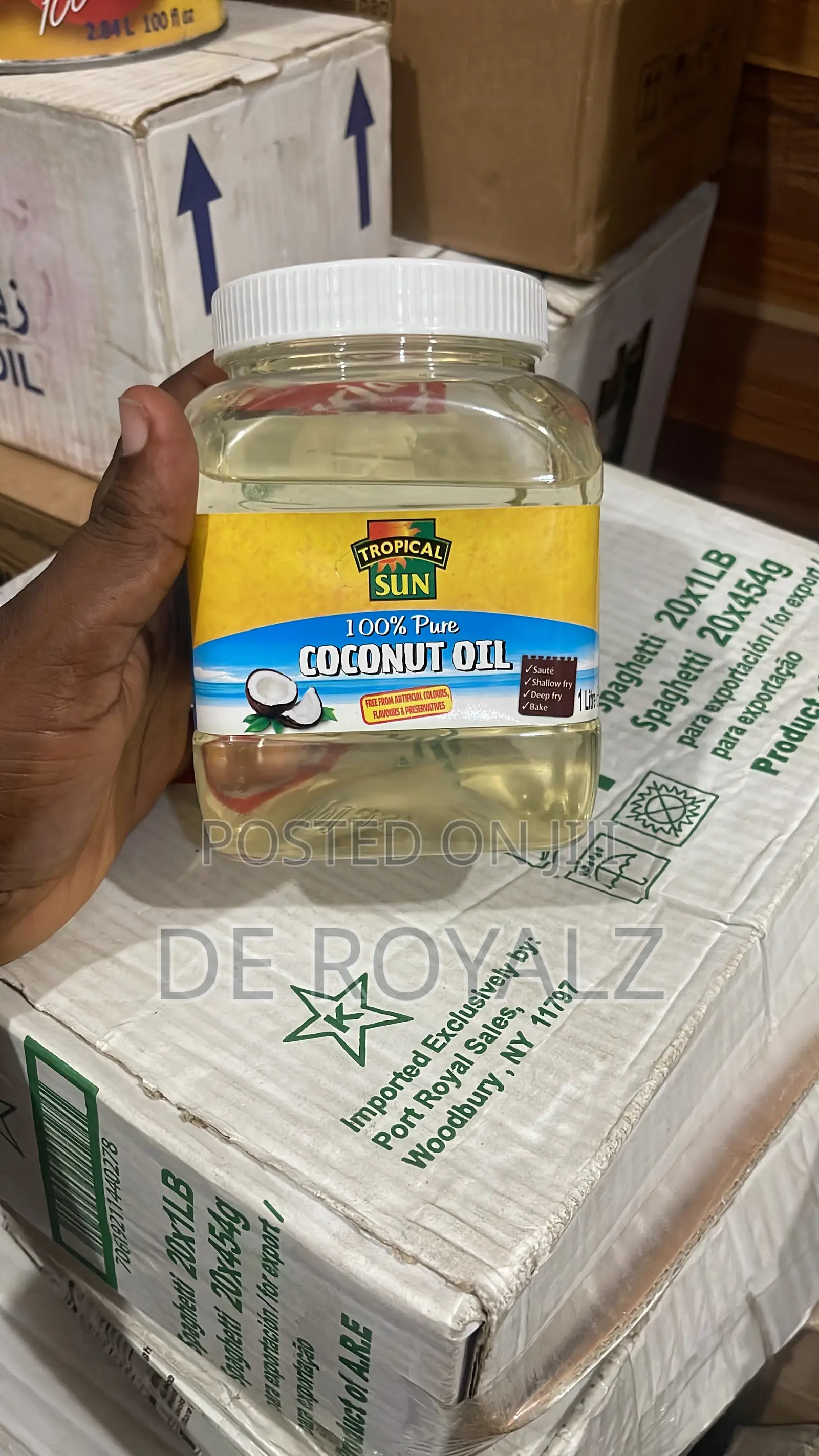 Tropical Sun Pure Cold Pressed Coconut Oil 1litre
