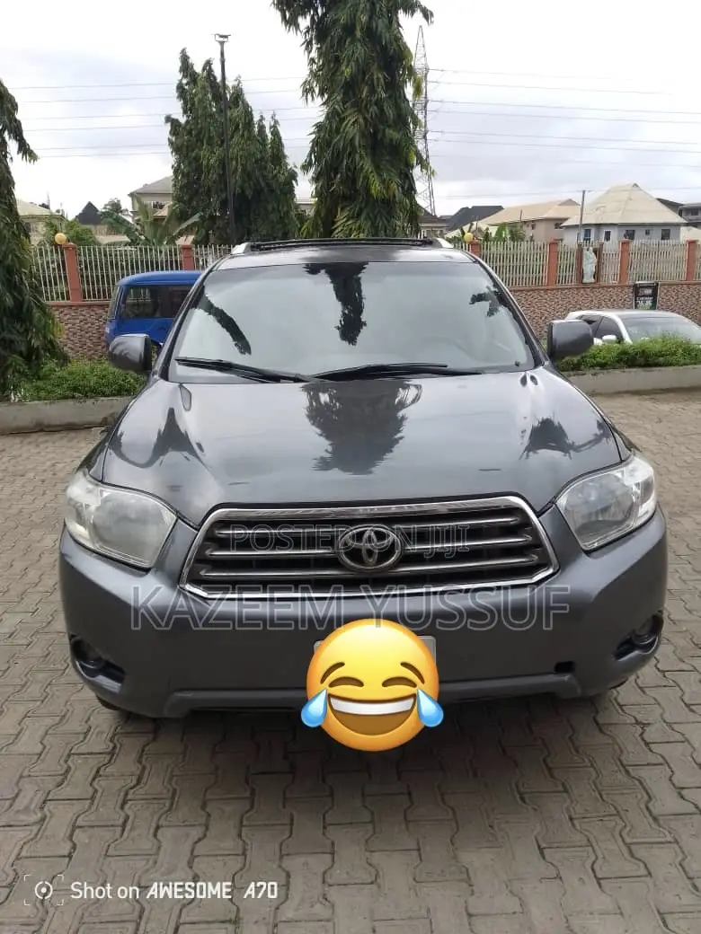 Toyota Highlander Limited 2010 Gray