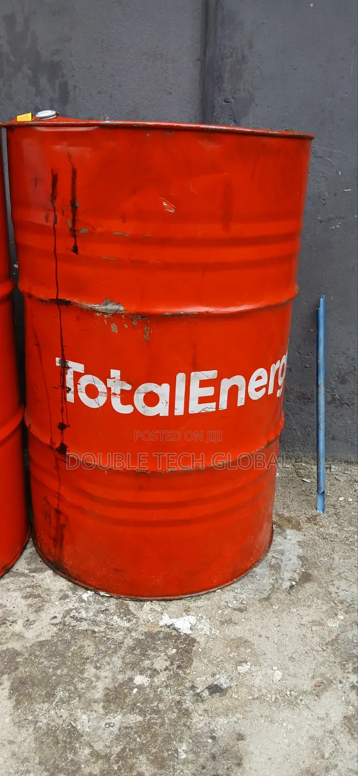 TotalEnergies Oil Drum - 209 Litres - Sealed Drum