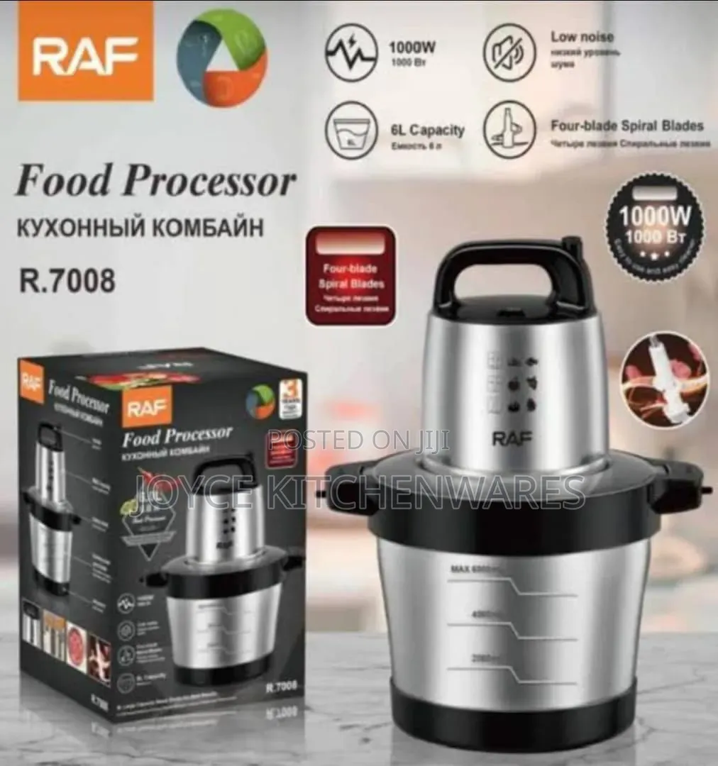 Raf Multi- Purpose Food Processor 6l Yam Pounder 1600w