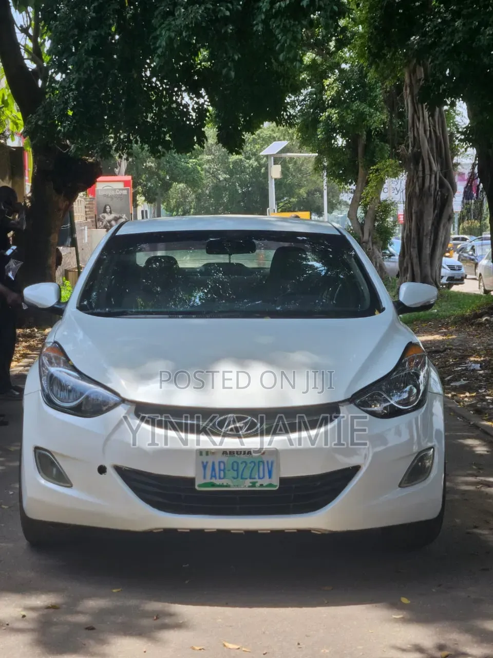 Hyundai Elantra Sport 4dr Sedan (2.0L 4cyl 6M) 2014 White