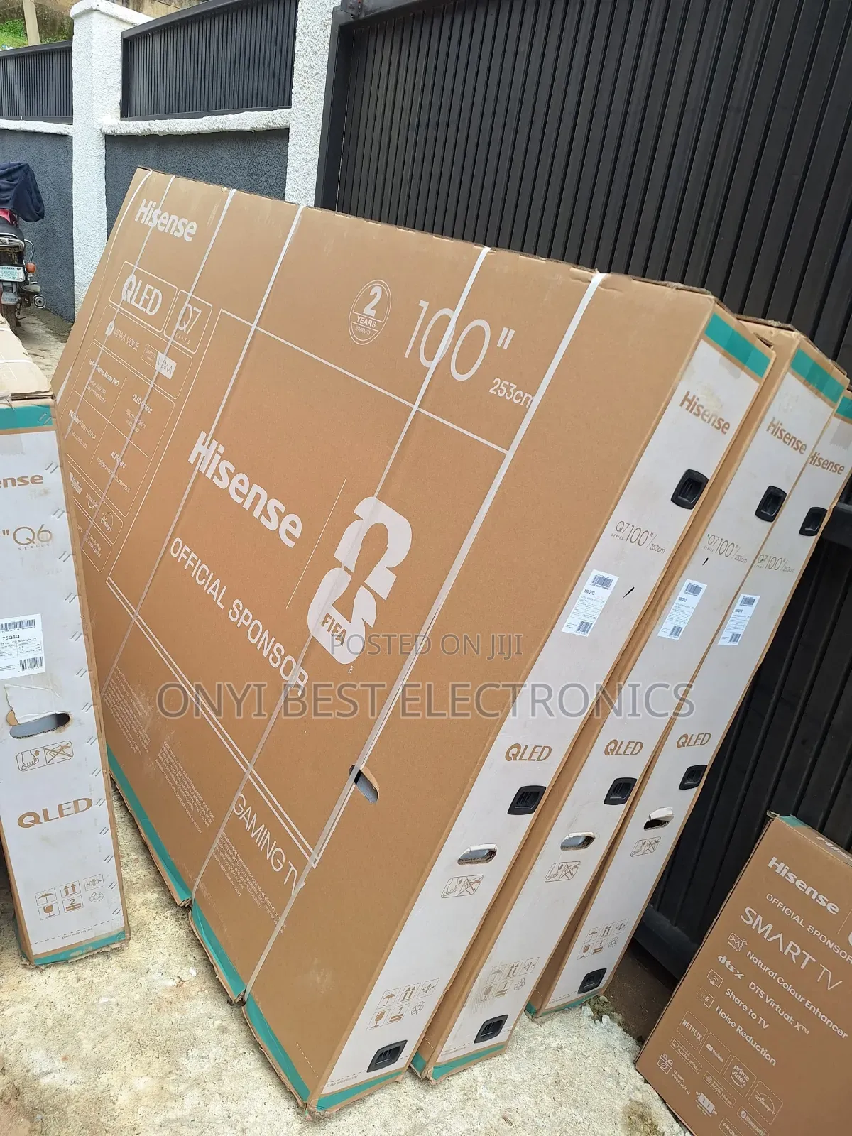 Hisense Ai Qled 4k Smart Led TV 144hz HDR Dolby Iq 100q7q