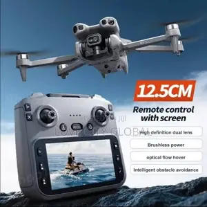 GT50 Drone Dual Camera & 2 Batteries, Remote Controller Display Screen