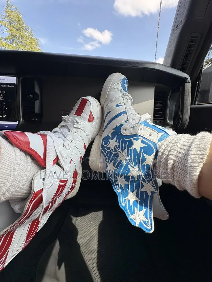 Adidas X Jeremy Scott JS Wings 2.0 “Stars and Stripes” (“USA”)