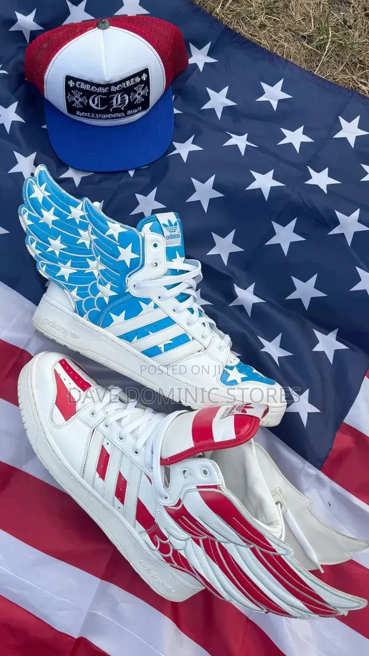 Adidas X Jeremy Scott JS Wings 2.0 “Stars and Stripes” (“USA”)