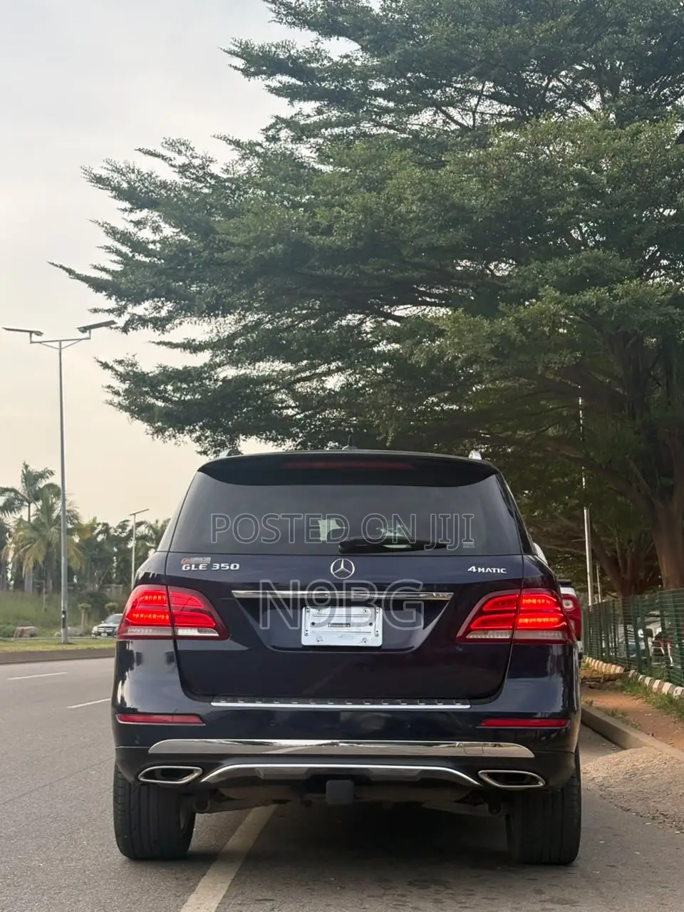 Mercedes-Benz GLE-Class GLE 350d 4MATIC 2016 Blue