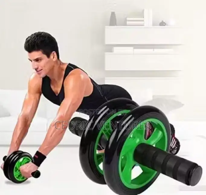 2-Wheel AB Roller + Knee Support