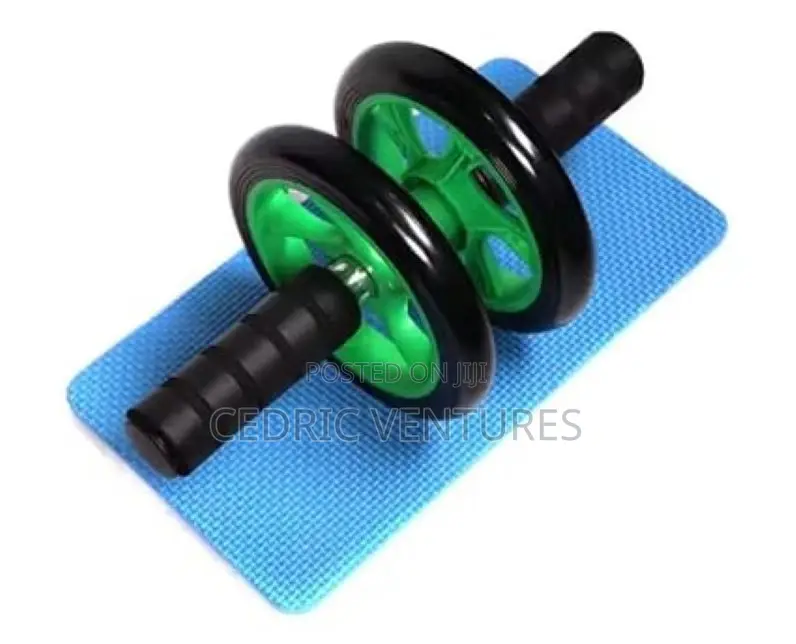 2-Wheel AB Roller + Knee Support
