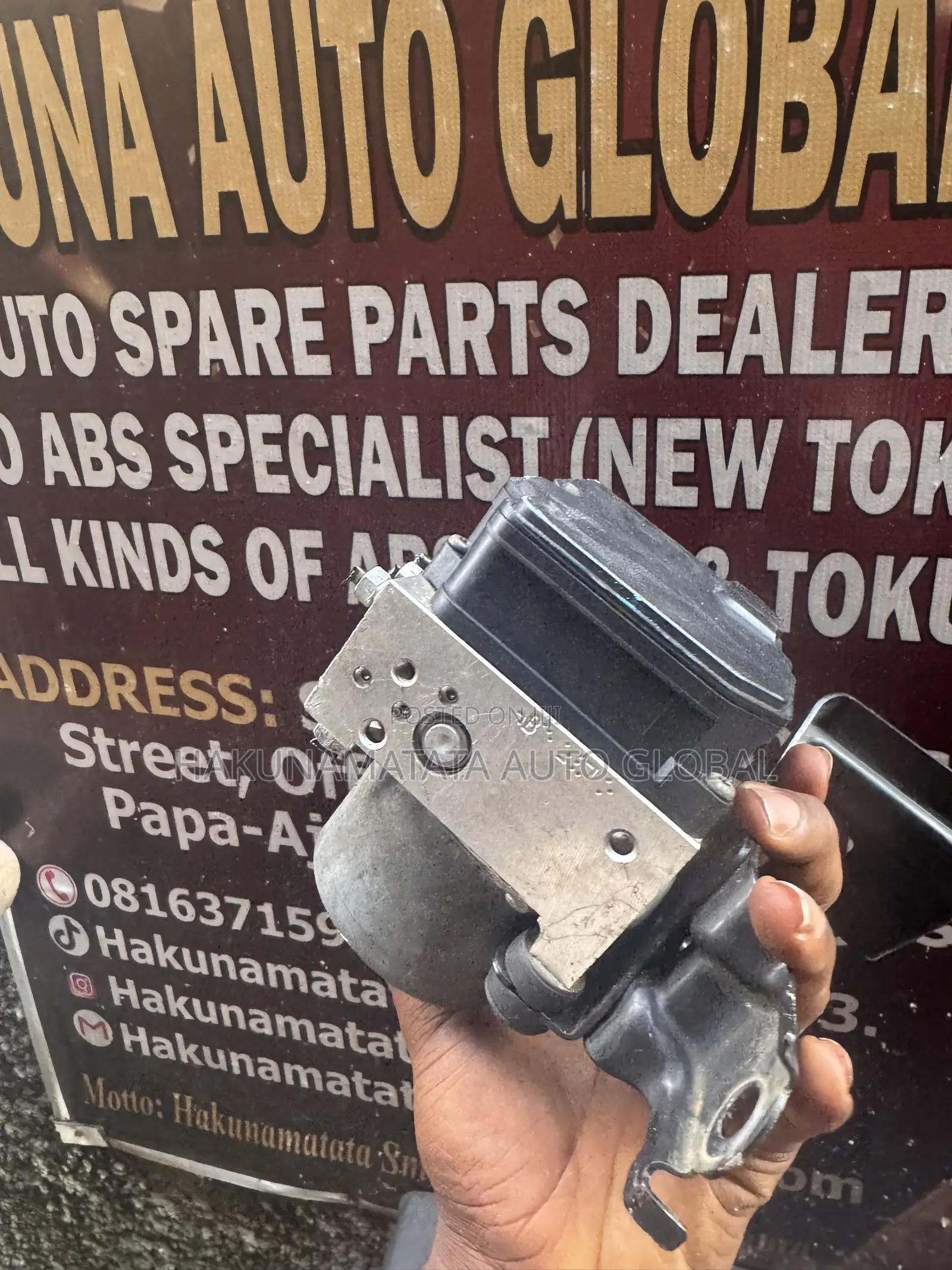 Lexus ES350 ABS Module 2016–2017 Model