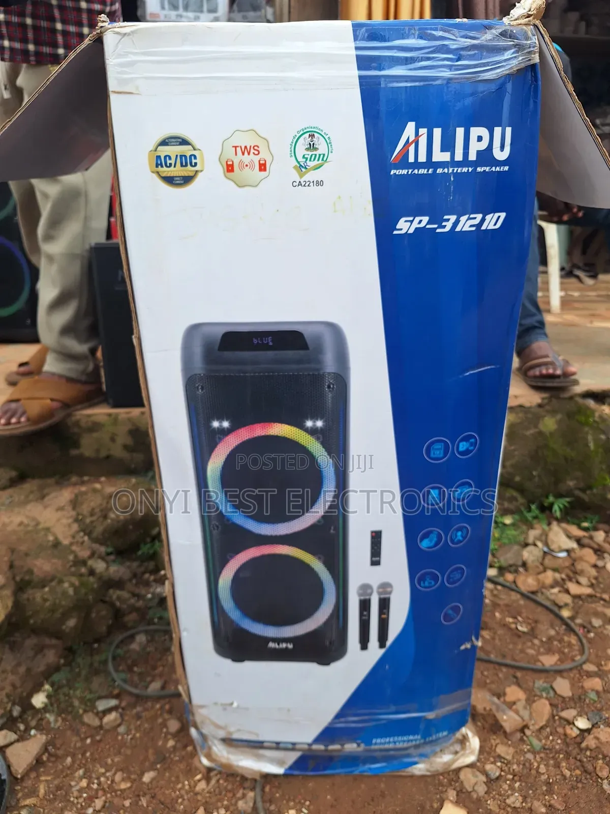 AILIPU Heavy Bass Rechargeable Bluetooth Speaker
