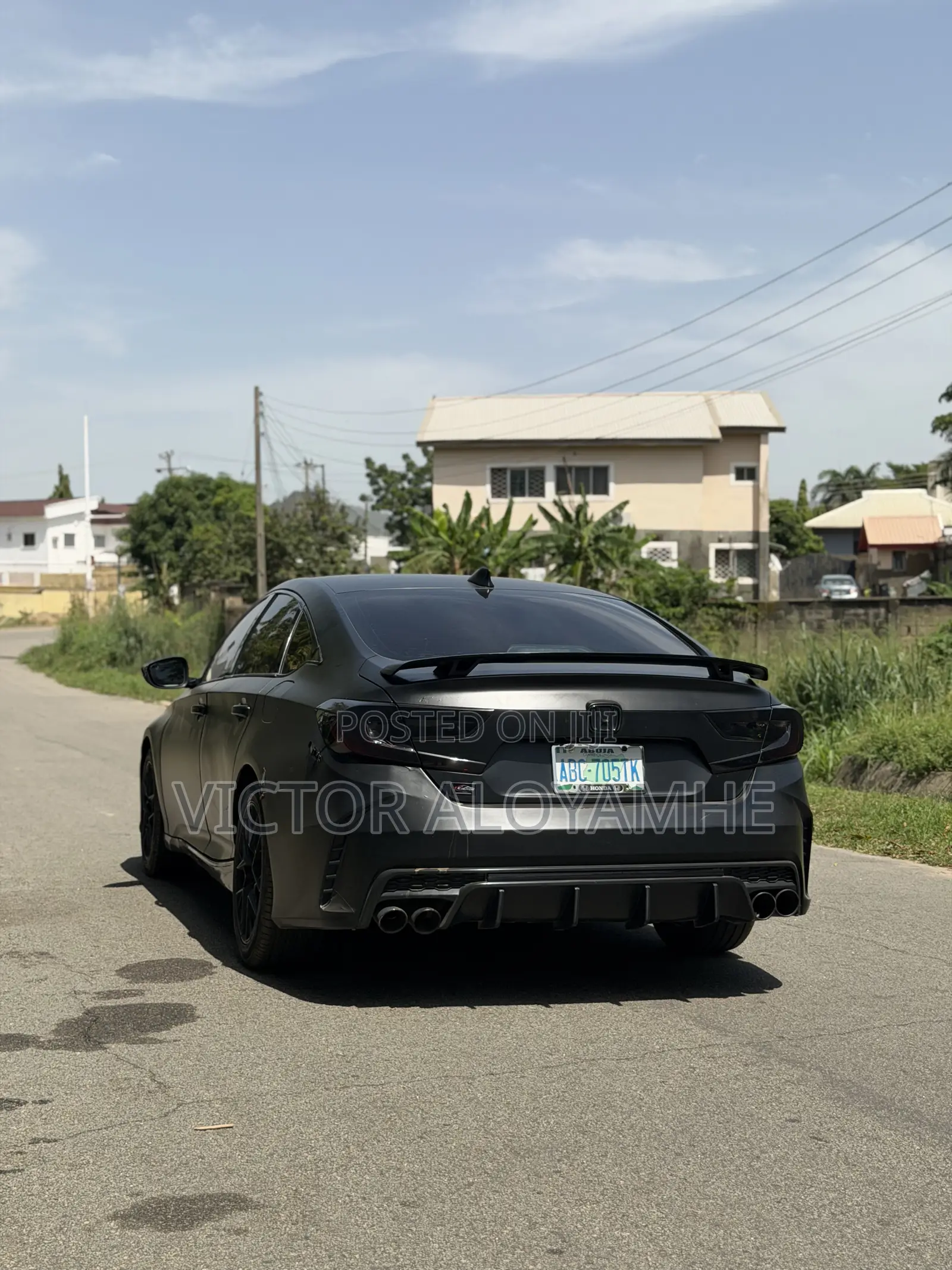 Honda Accord Sport 2.0T 2018 Black
