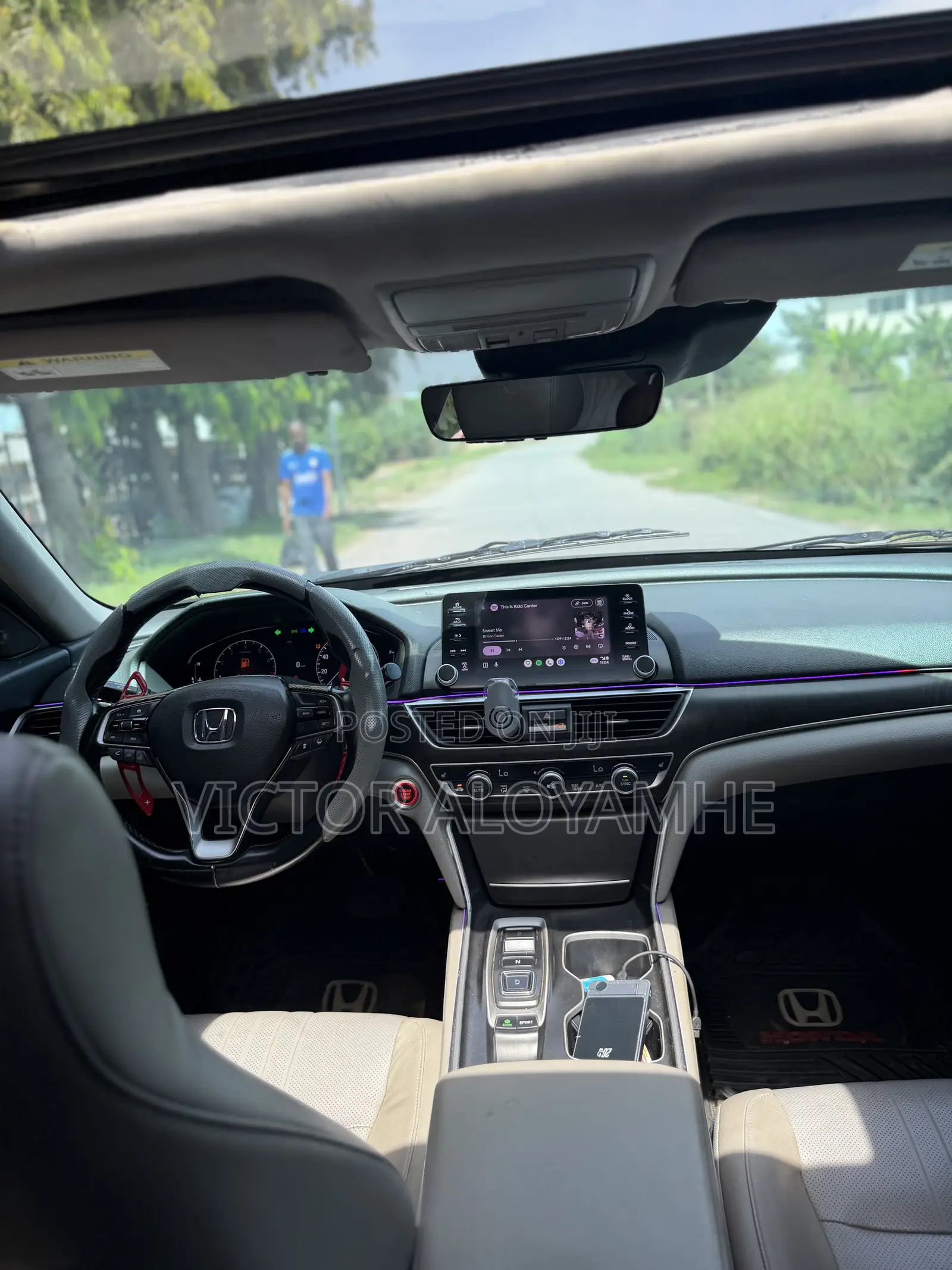 Honda Accord Sport 2.0T 2018 Black