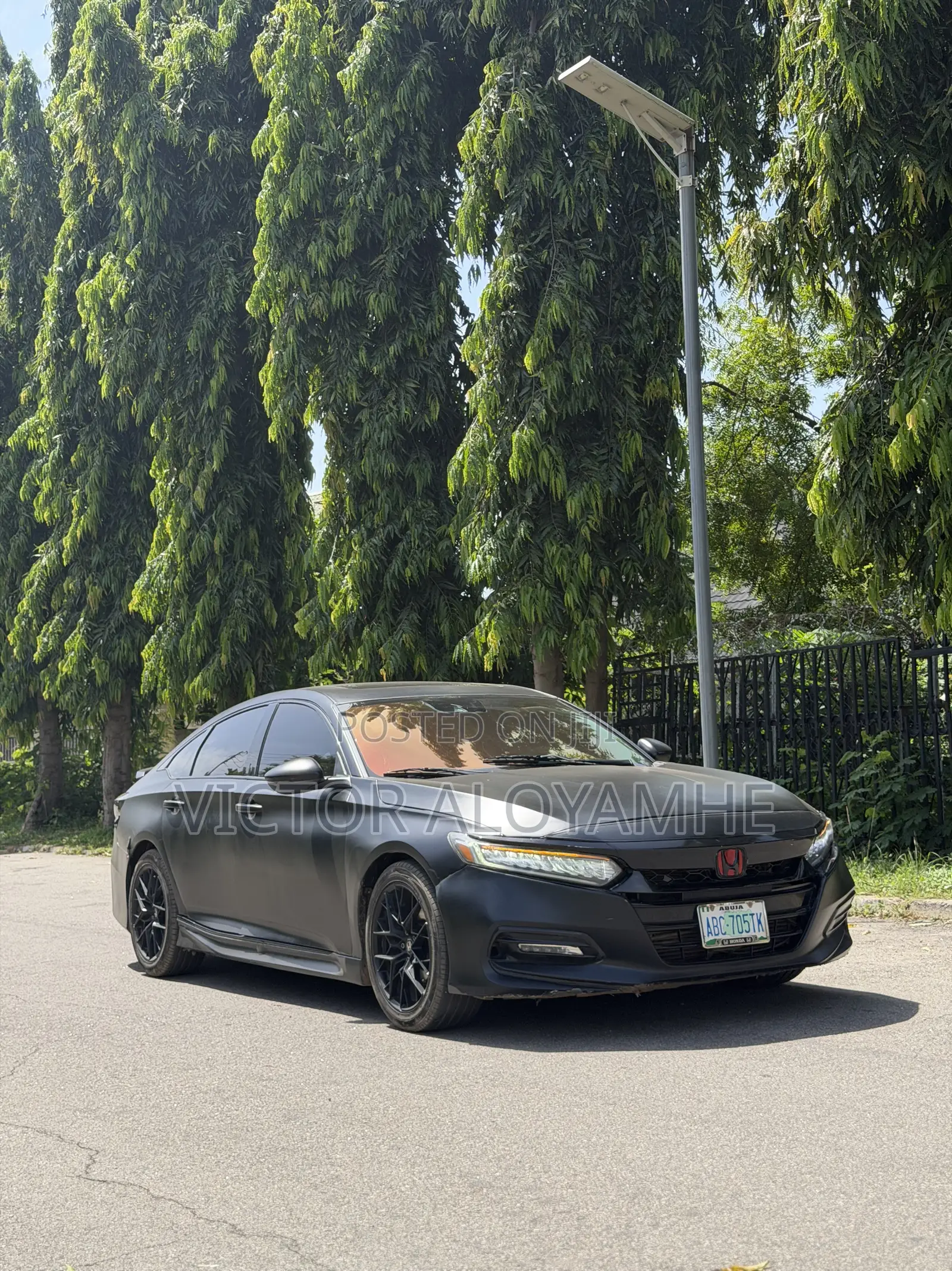 Honda Accord Sport 2.0T 2018 Black