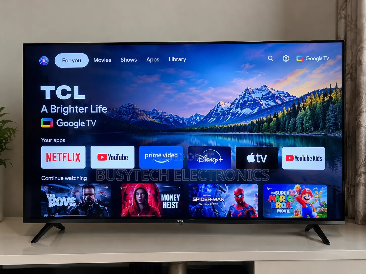 TCL 43-Inch Qled Google TV
