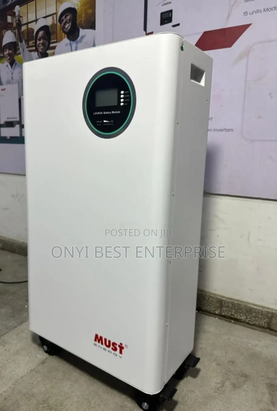 Must Energy Lithium Ion Battery 15kwh 51.2V