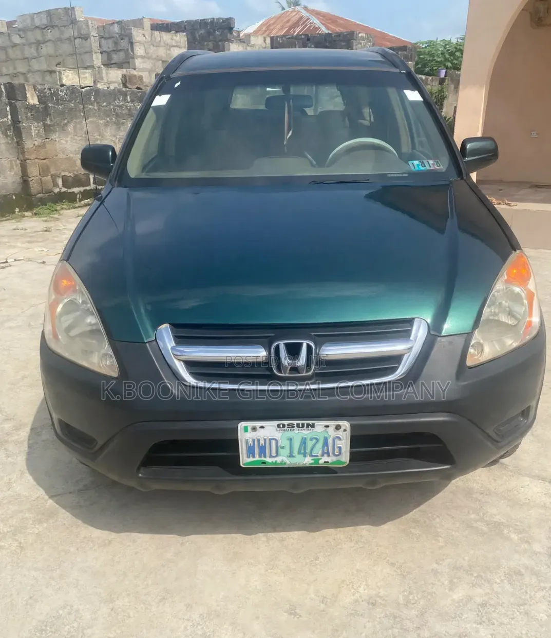 Honda CR-V 2002 Green