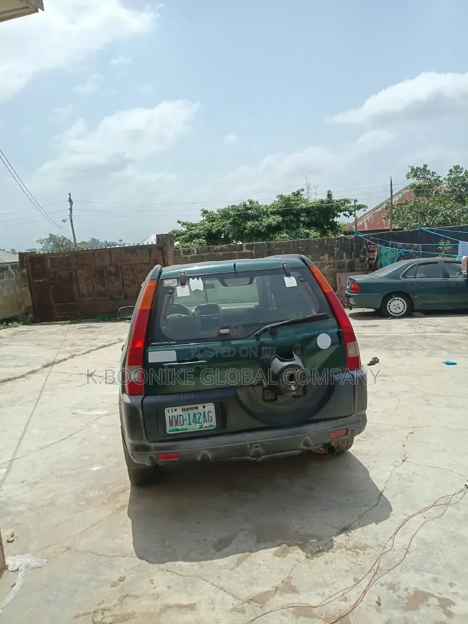 Honda CR-V 2002 Green