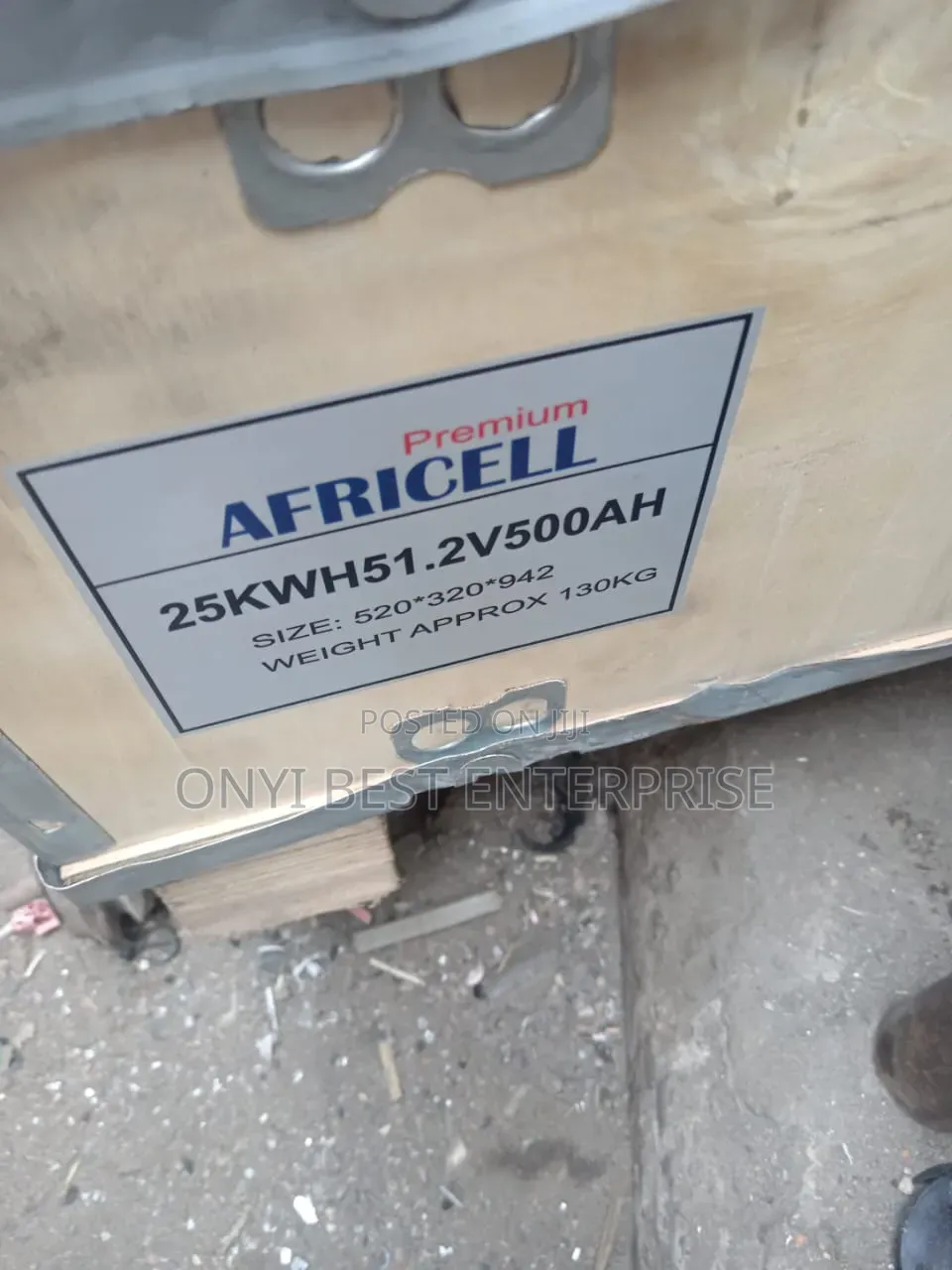 Africell Lithium Ion Battery 25kwh 48v51.2V Available
