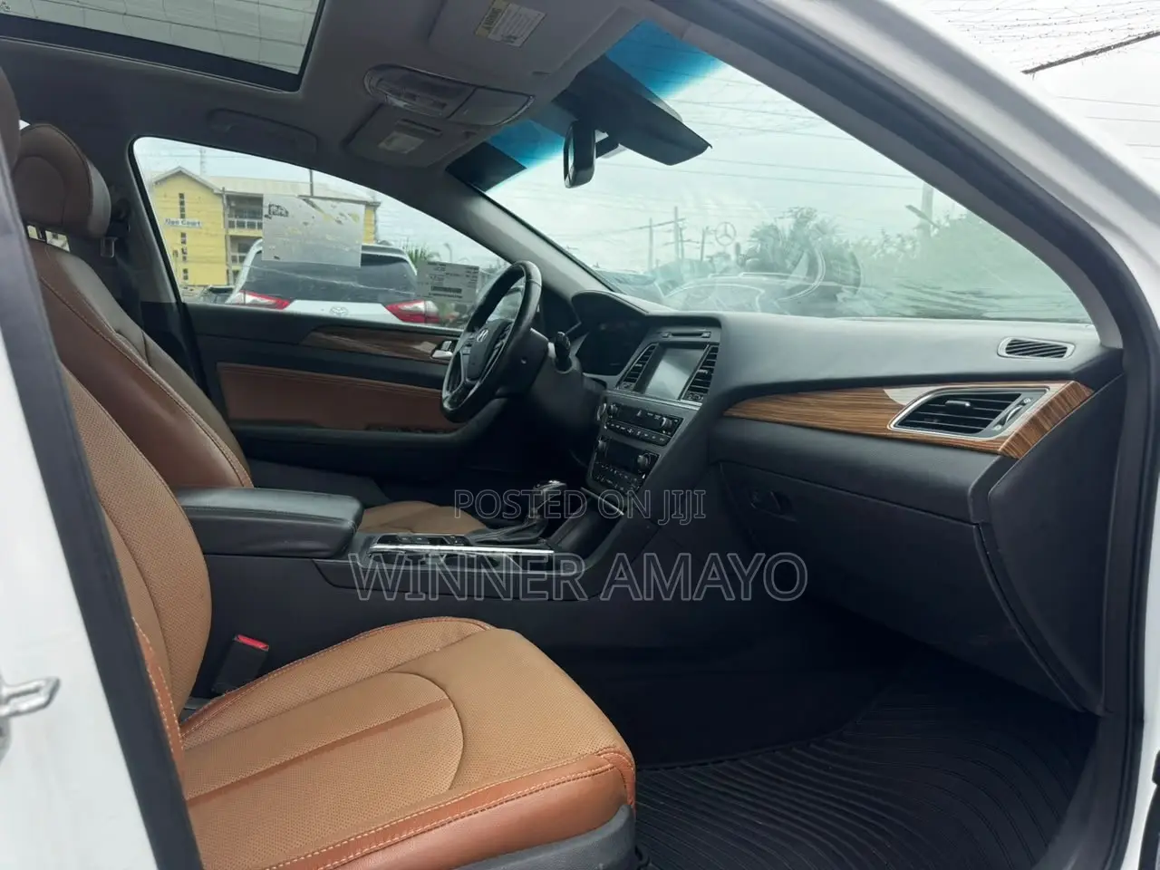 Hyundai Sonata Limited 4dr Sedan (2.4L 4cyl 6A) 2014 White