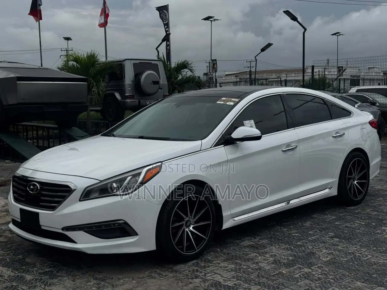 Hyundai Sonata Limited 4dr Sedan (2.4L 4cyl 6A) 2014 White