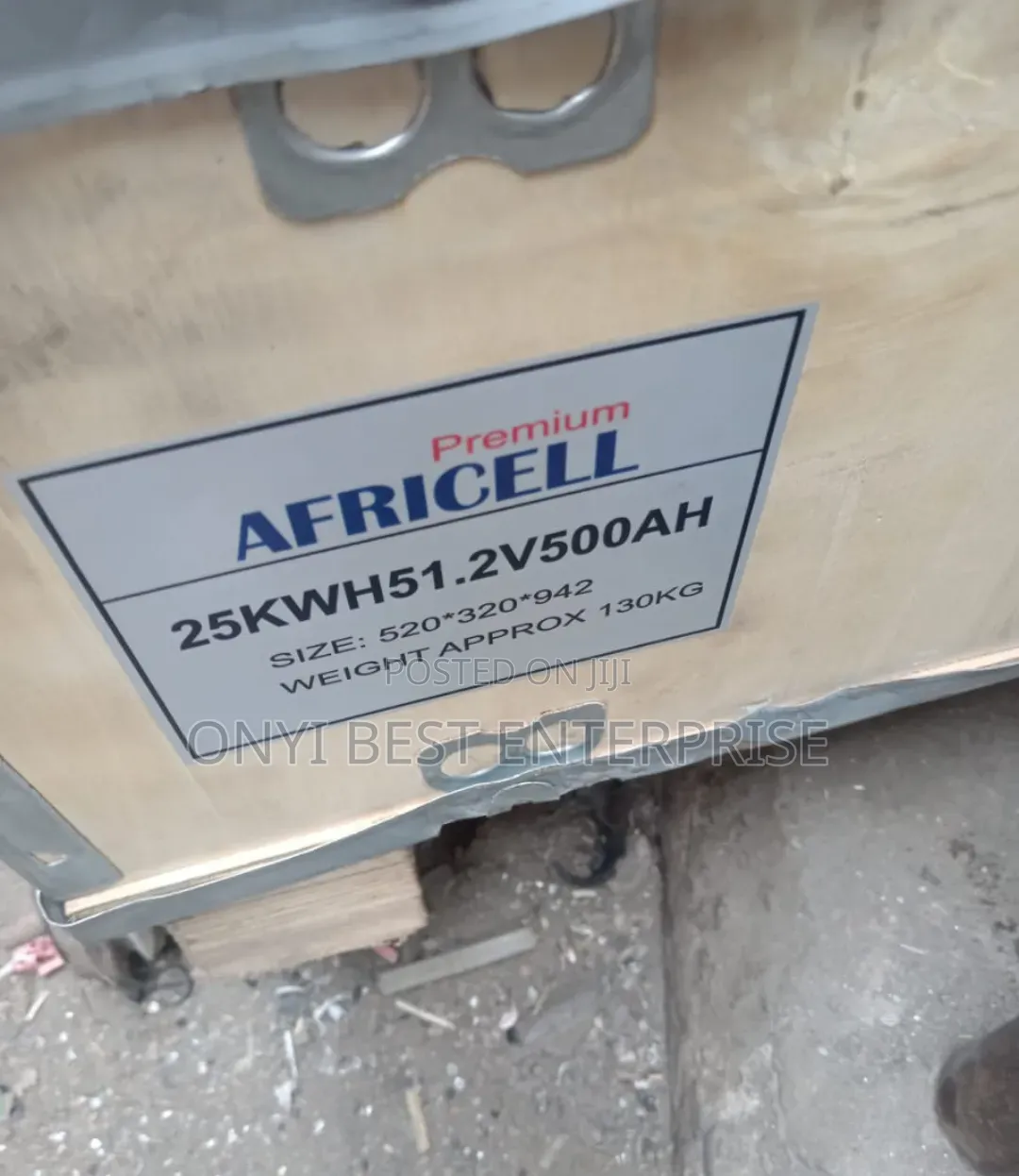 25kwh 48V Africell Lithium Ion Battery
