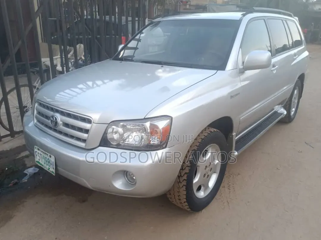 Toyota Highlander Limited V6 4x4 2006 Silver