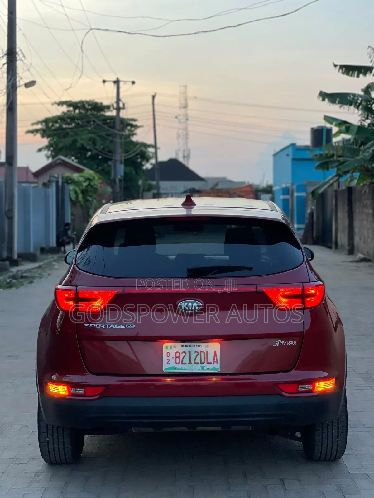 Kia Sportage EX FWD 2019 Red