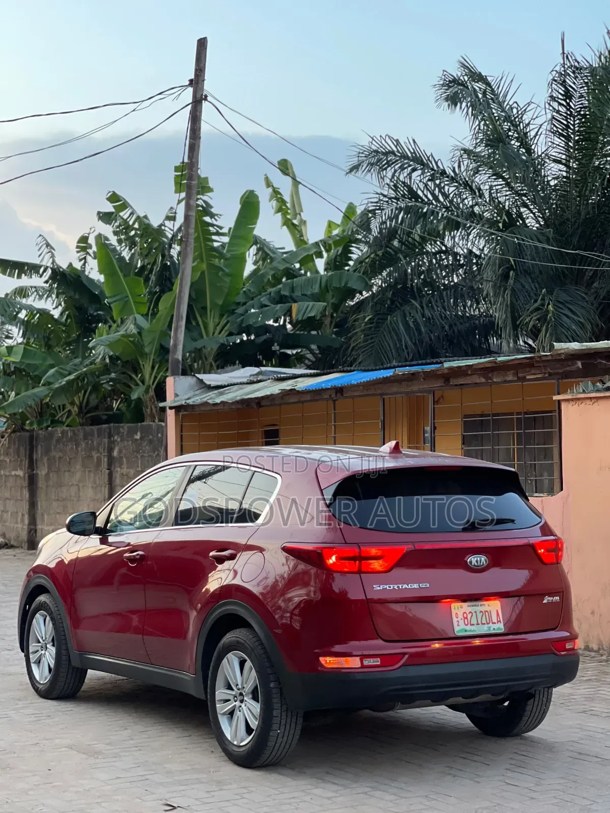 Kia Sportage EX FWD 2019 Red