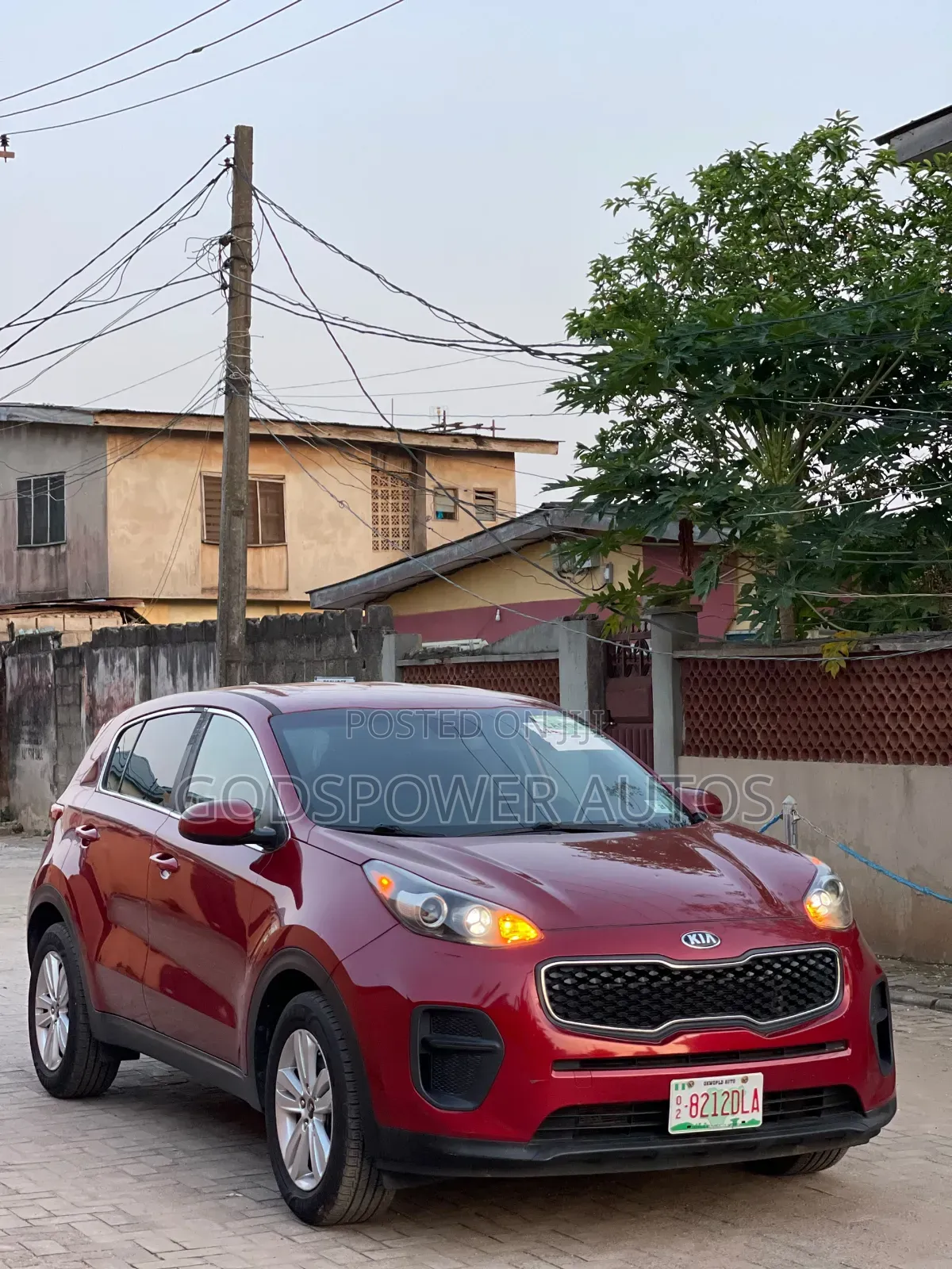 Kia Sportage EX FWD 2019 Red