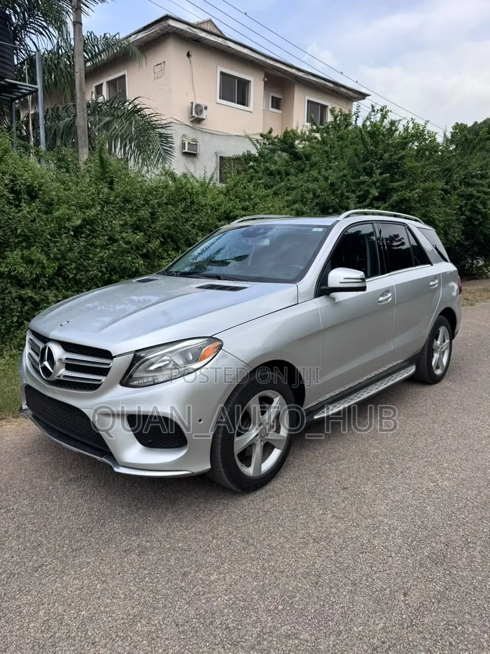 Mercedes-Benz GLE-Class GLE 350d 4MATIC 2017 Silver