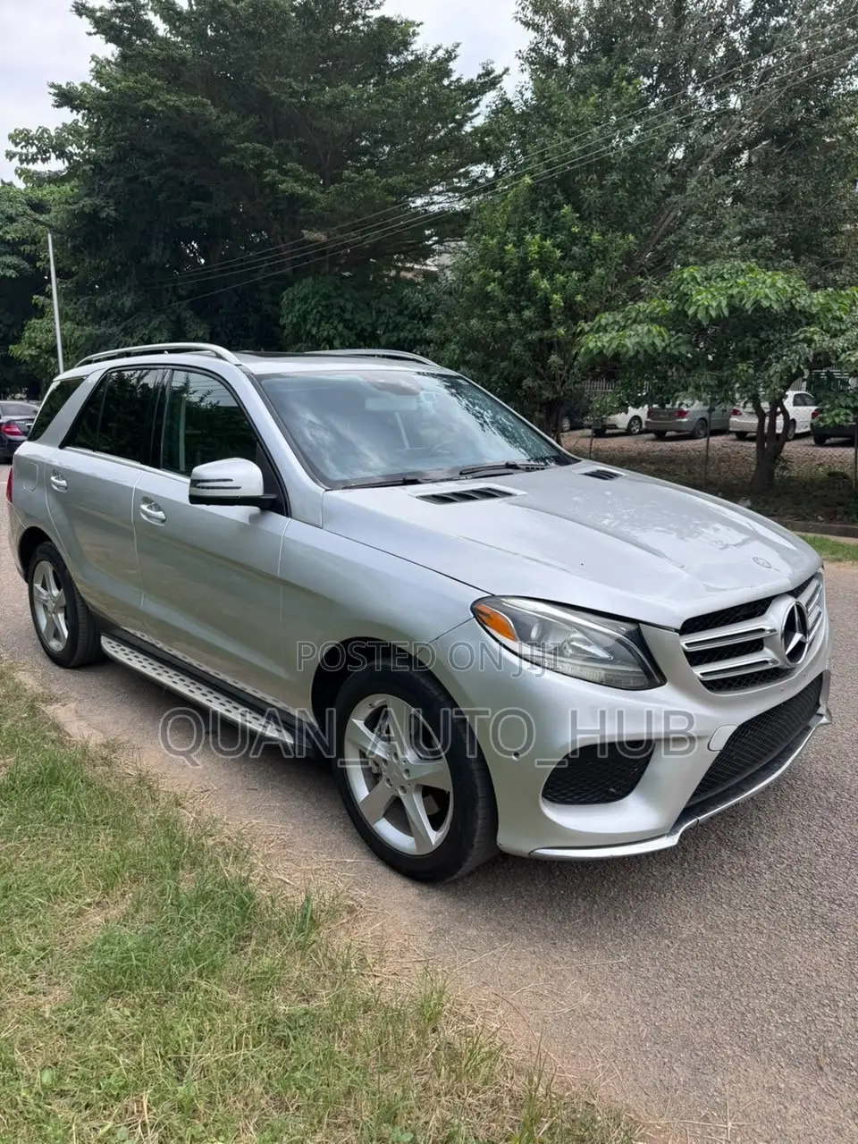 Mercedes-Benz GLE-Class GLE 350d 4MATIC 2017 Silver