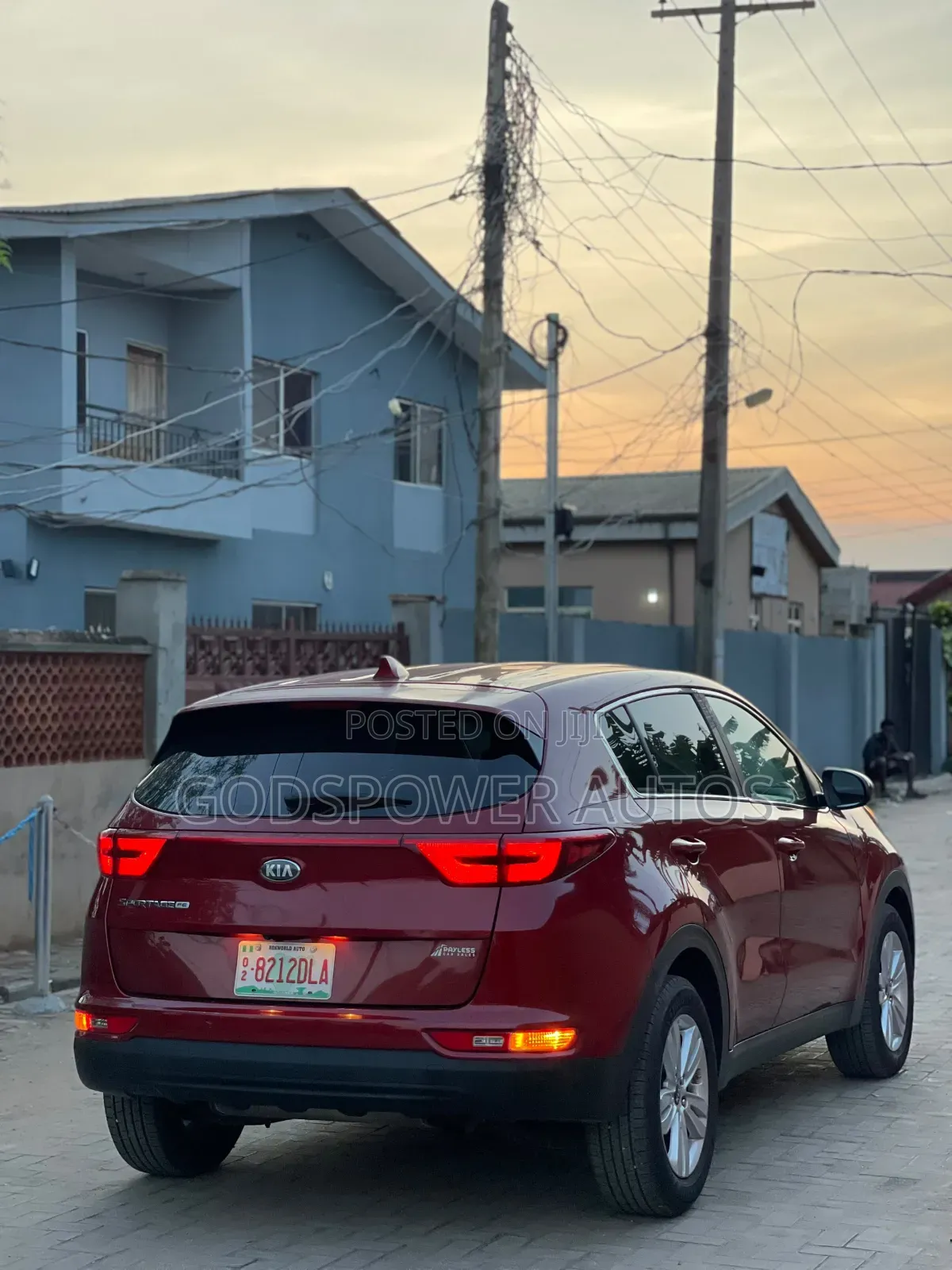 Kia Sportage EX FWD 2019 Red
