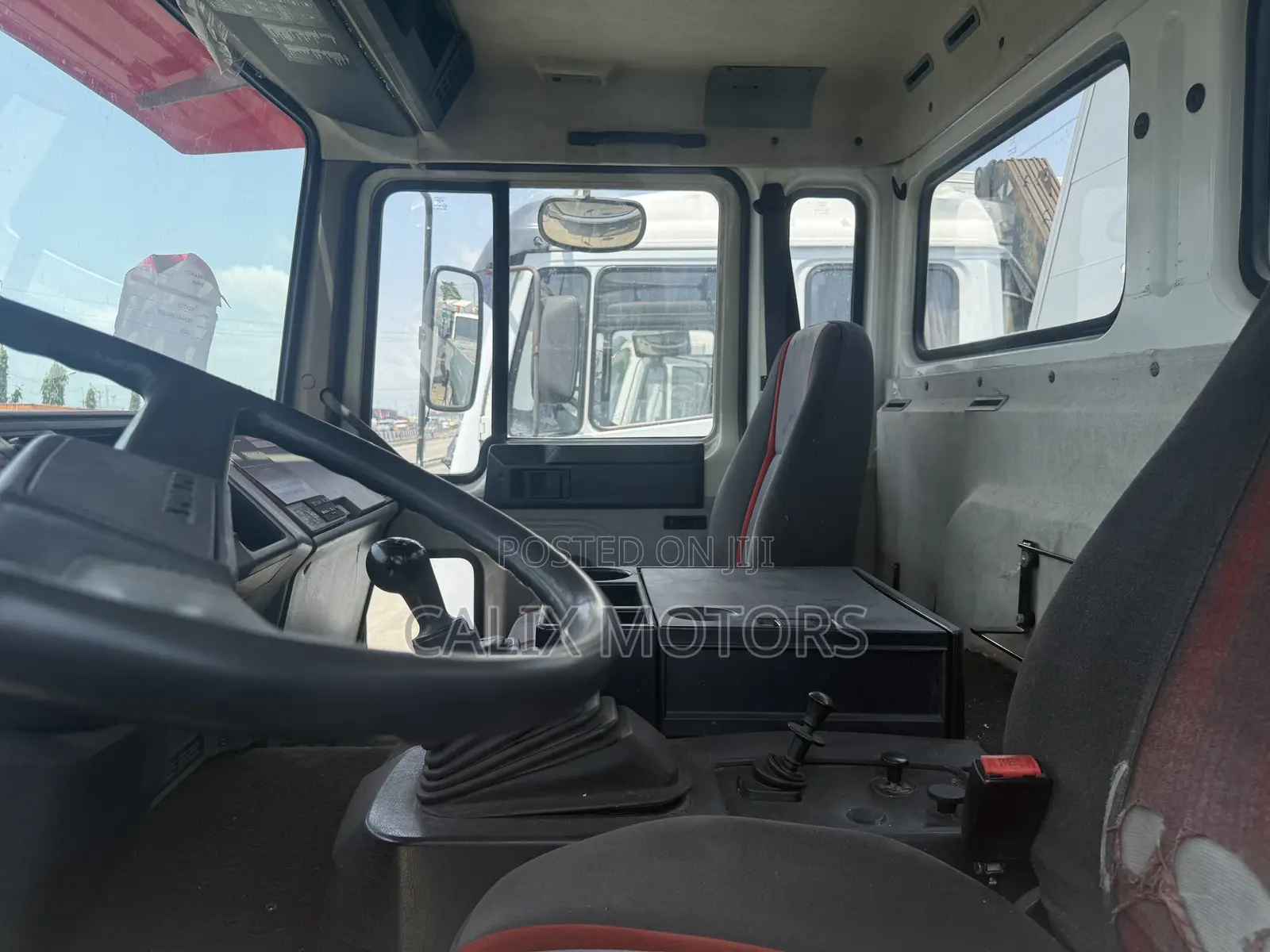 Foreign Used Volvo FL6 Open Bucket Truck.
