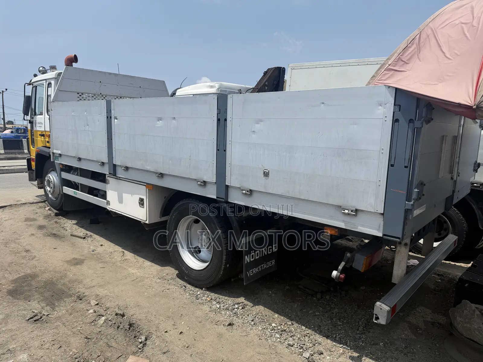 Foreign Used Volvo FL6 Open Bucket Truck.