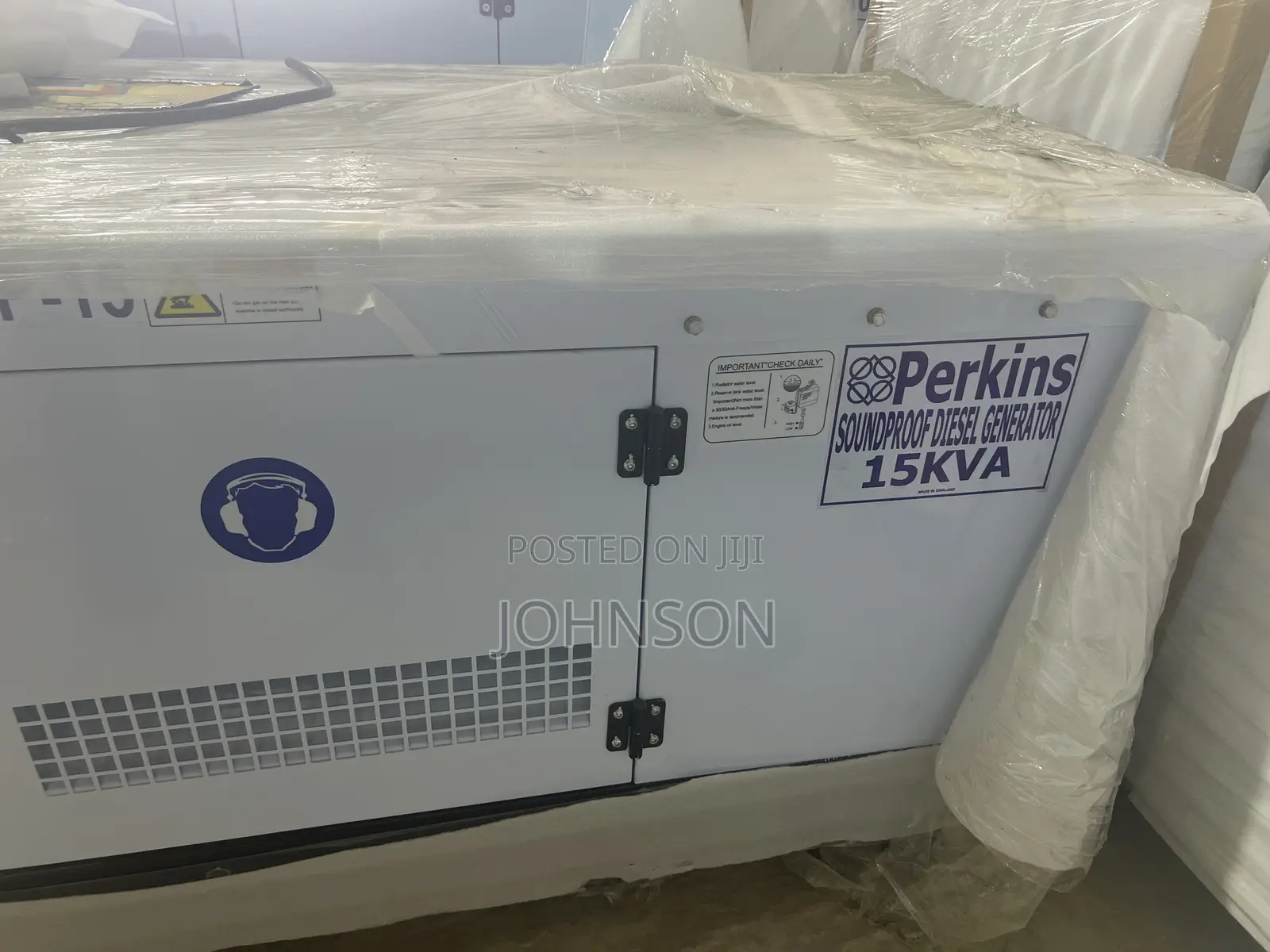 Brand New 15kva Perkins Soundproof Diesel Generators 100% Copper 