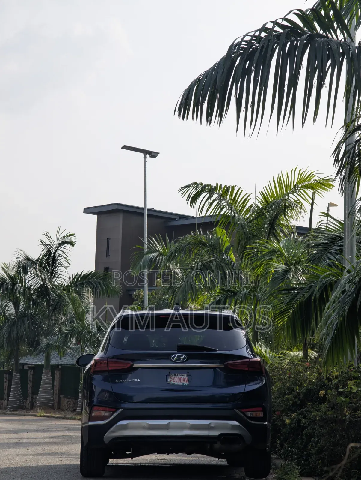 Hyundai Santa Fe 2019 Blue