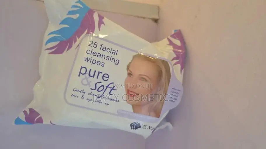 Pure & Soft Facial Cleansing Wipes - 25 Wipes