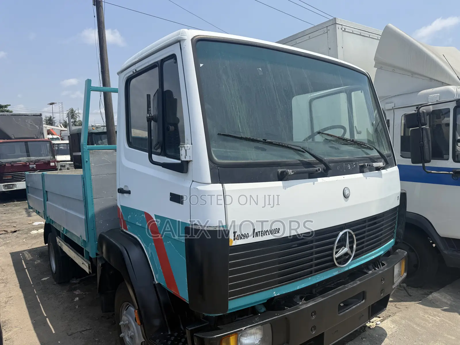 Foreign Used Mercedes Benz Truck Open Bucket 2007