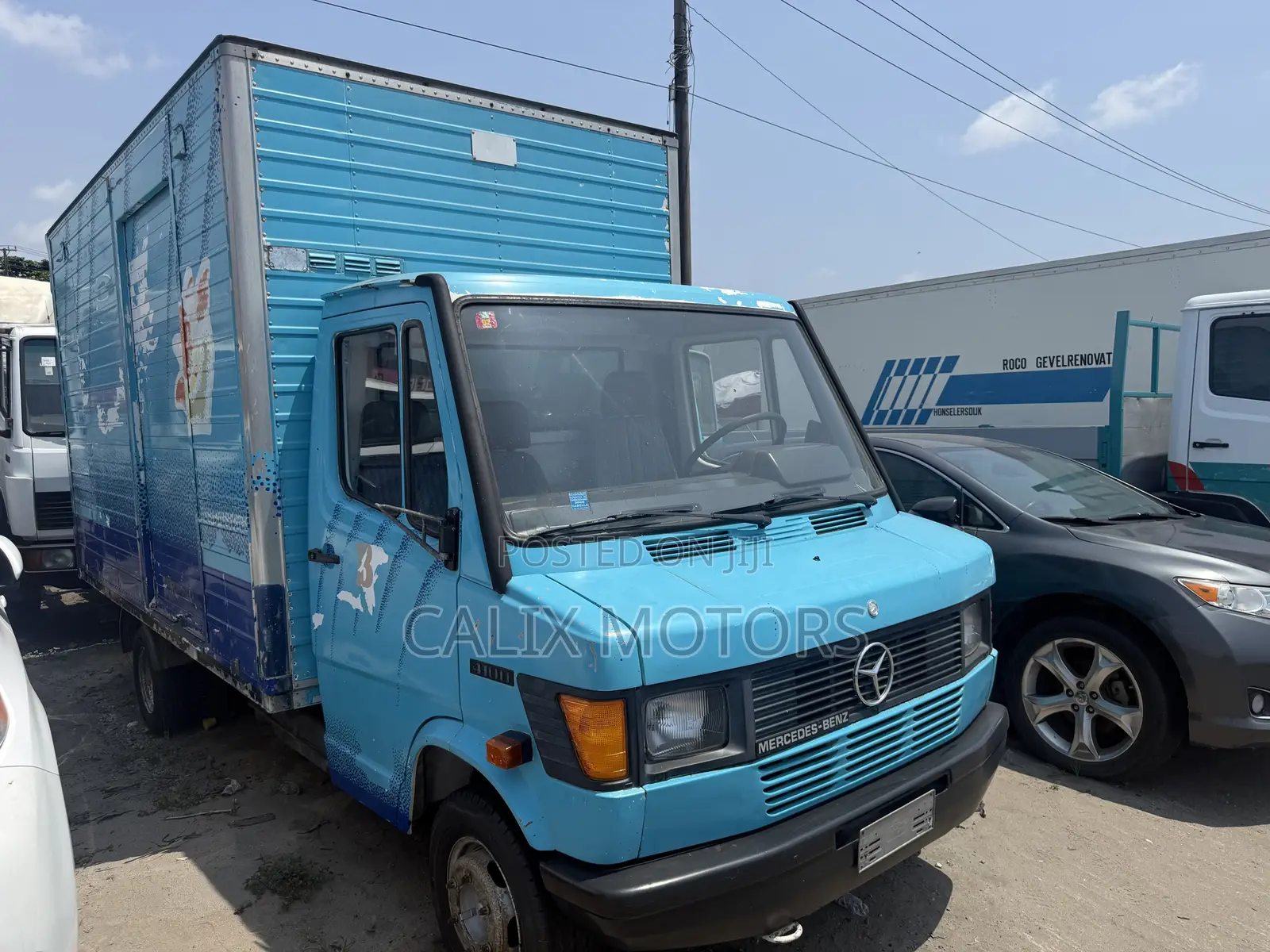 Foreign Used Mercedes Benz Truck 2005 Blue