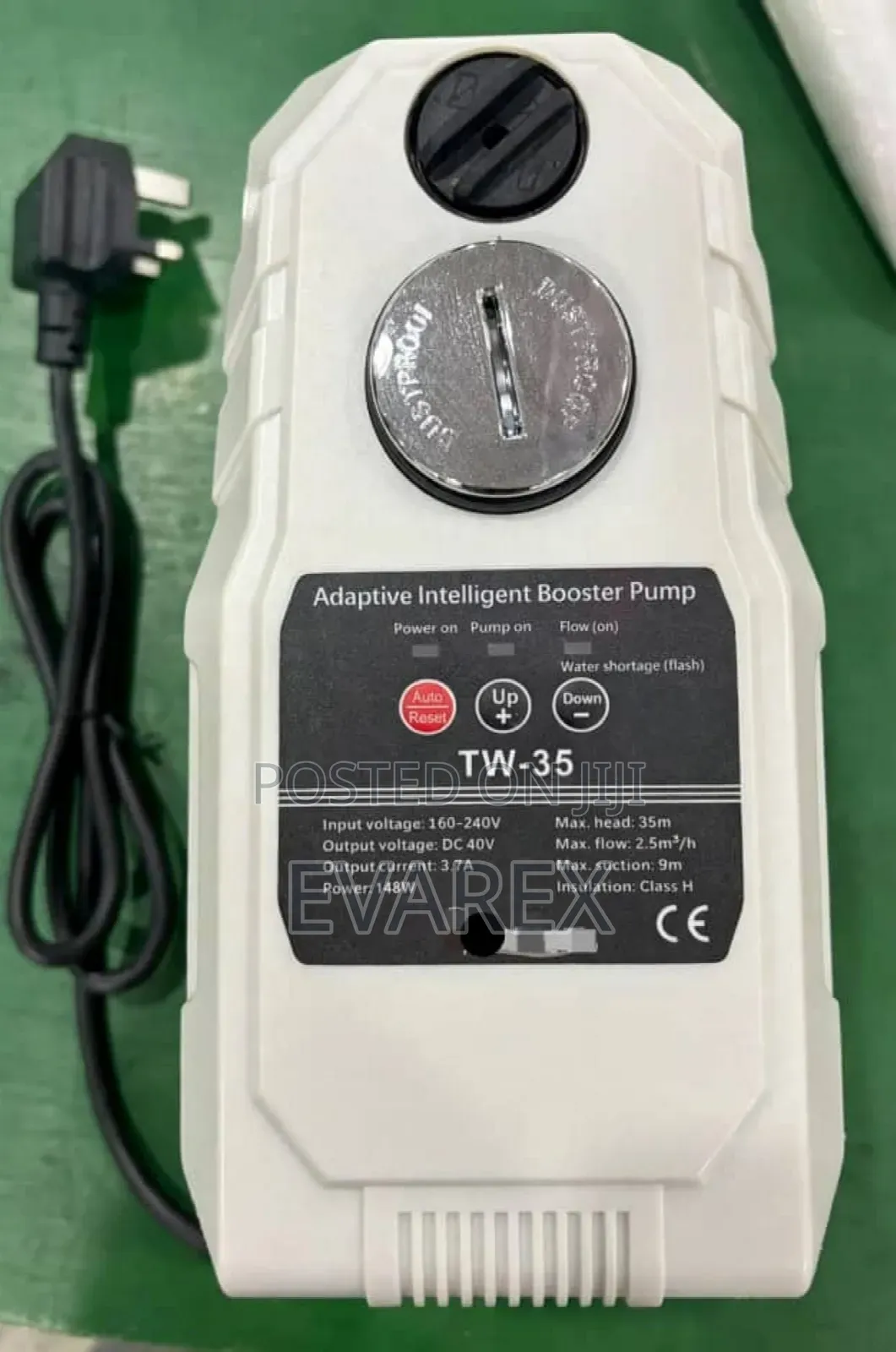 Big Smart Booster Pump Dc40v. AC/Dc White.