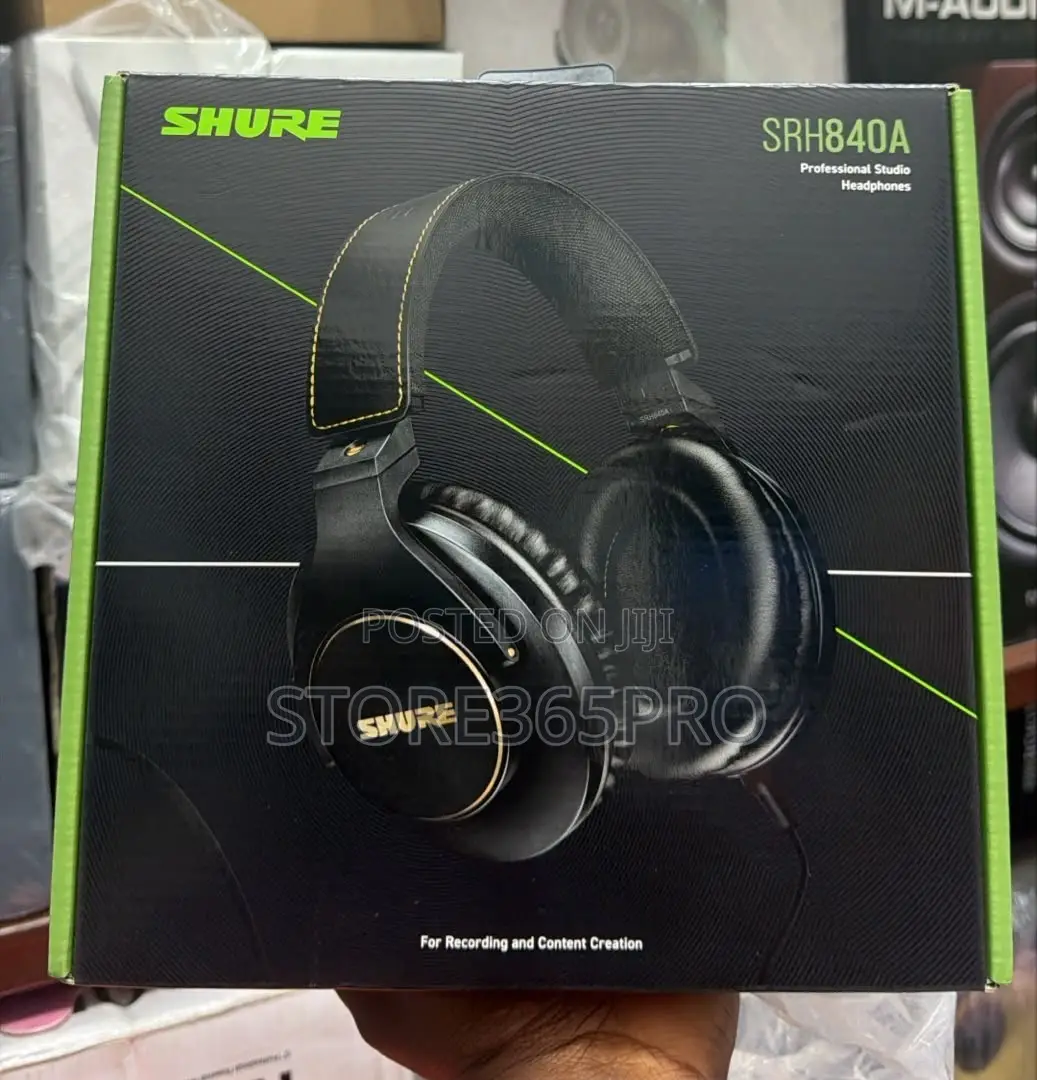 Shure Wired Headset Professional Studio Clear Audio Headphones