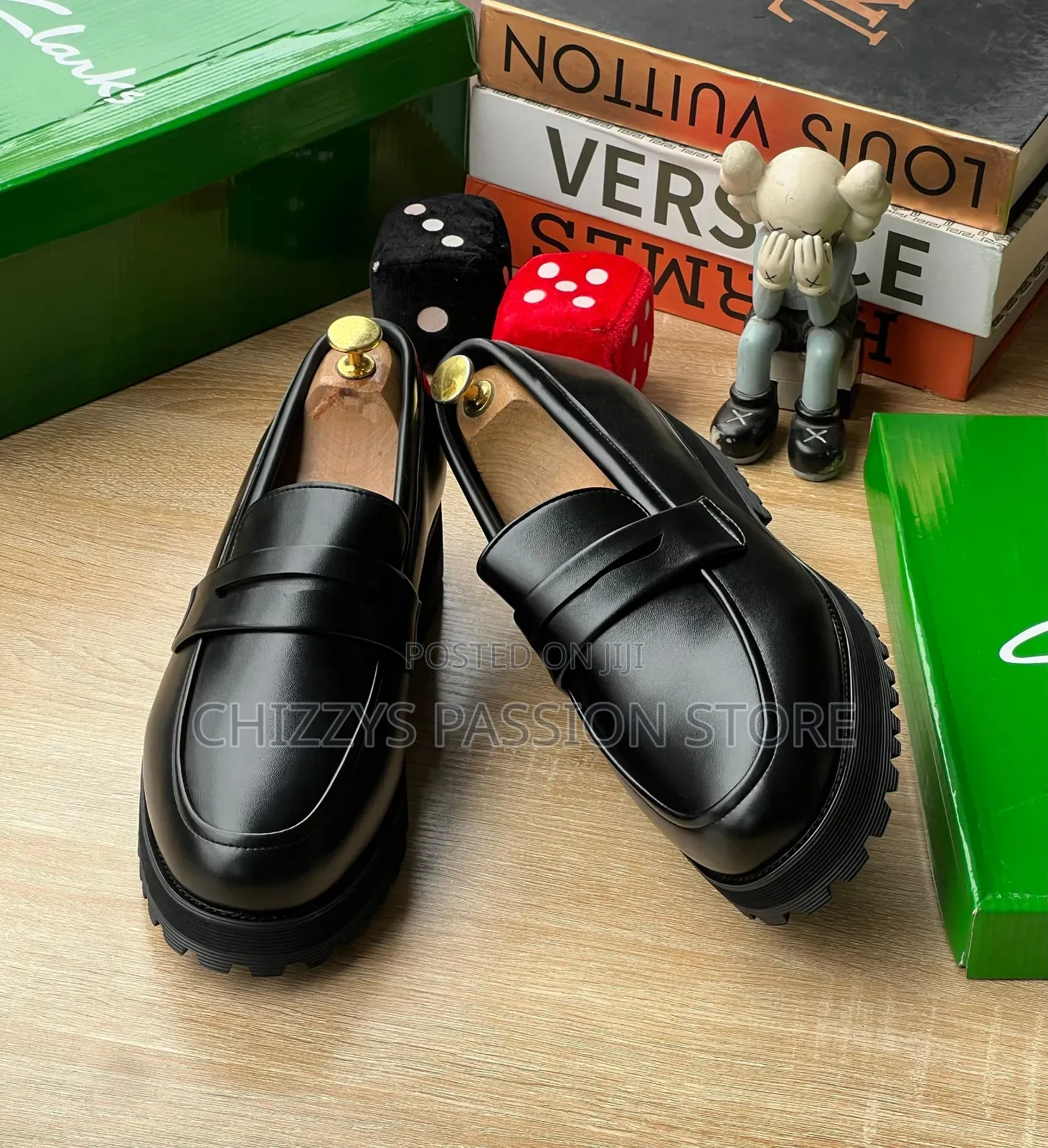 Smooth Leather Penny Loafers): The Nomad Lug Loafer
